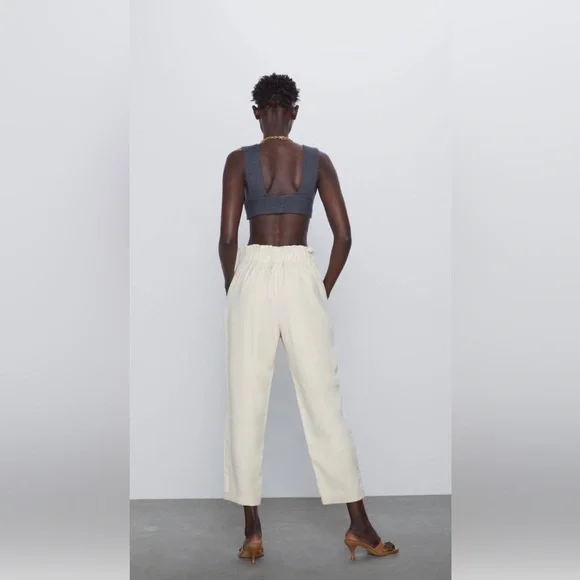 Zara Paperbag trousers - Picture 3 of 6